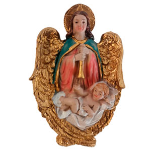 Angel de poliresina - Galerías el Triunfo - 100307035093