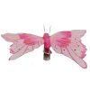 Mariposa rosa con pinza - Image 2