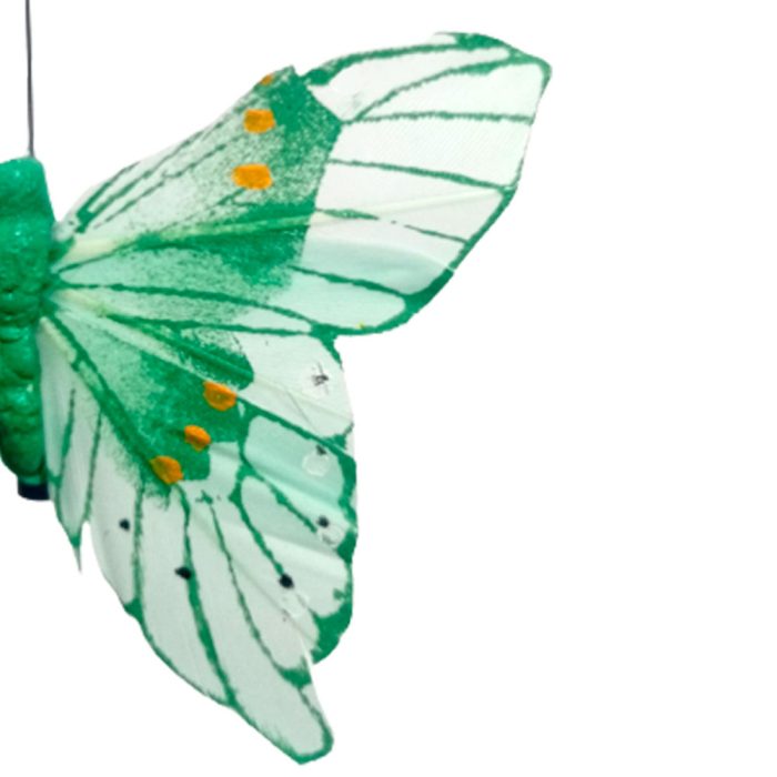 Mariposa verde con pinza - Image 5