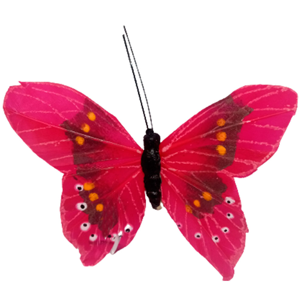 Mariposa roja con pinza - Galerías el Triunfo - 100307378265
