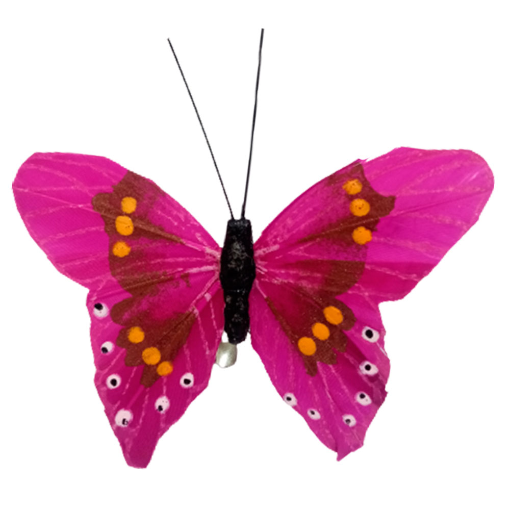 Mariposa purpura con pinza - Galerías el Triunfo - 100307378267