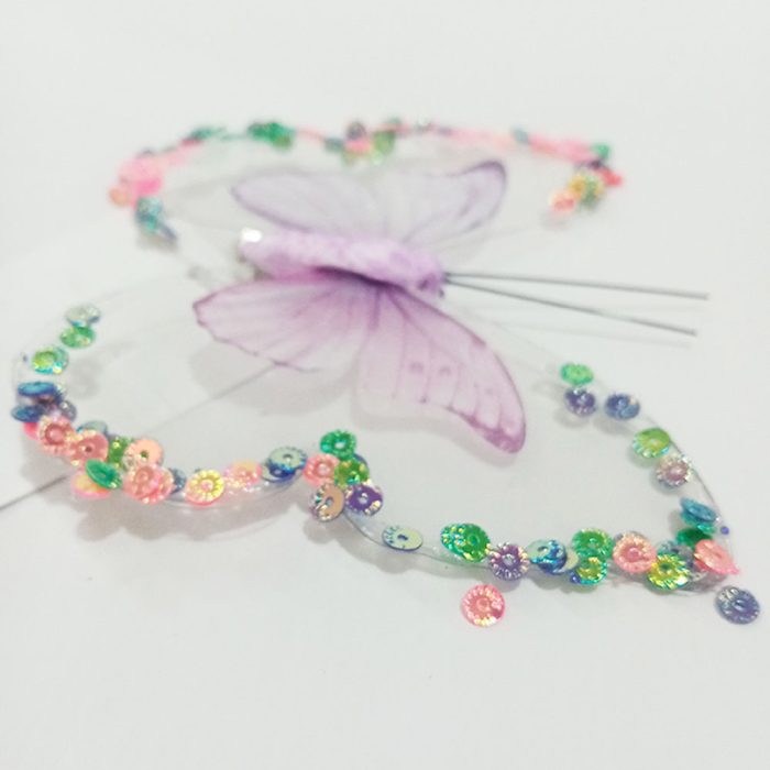 Mariposa purpura transparente - Image 2