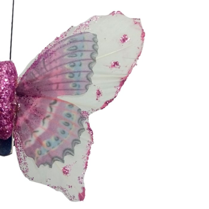 Mariposa purpura con blanco - Image 5