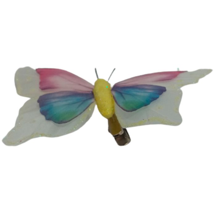 Mariposa lila con blanco - Image 2