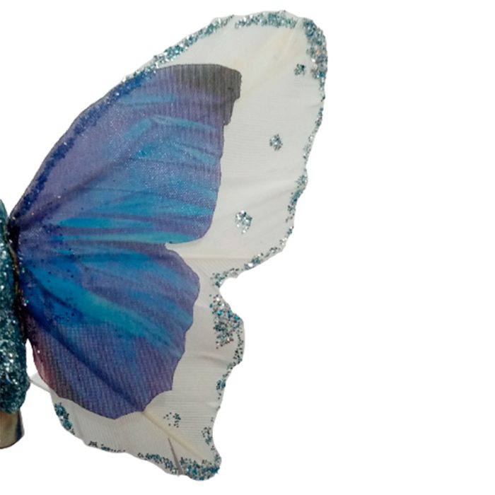 Mariposa azul con blanco - Image 5