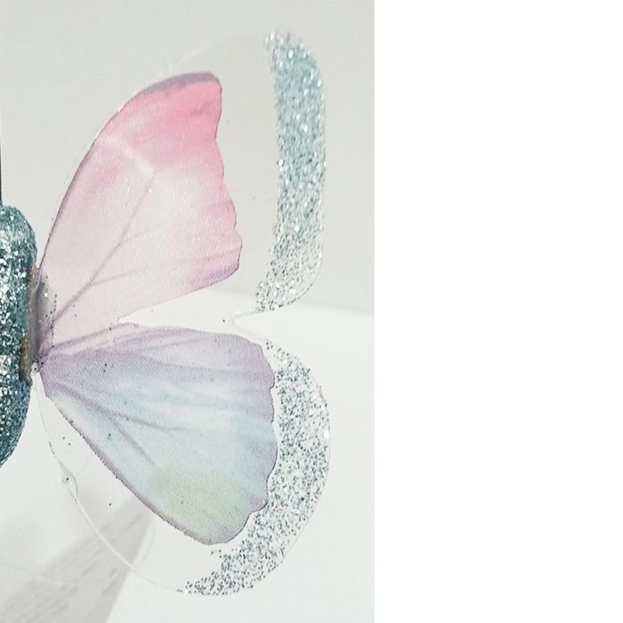 Mariposa azul con pinza - Image 5