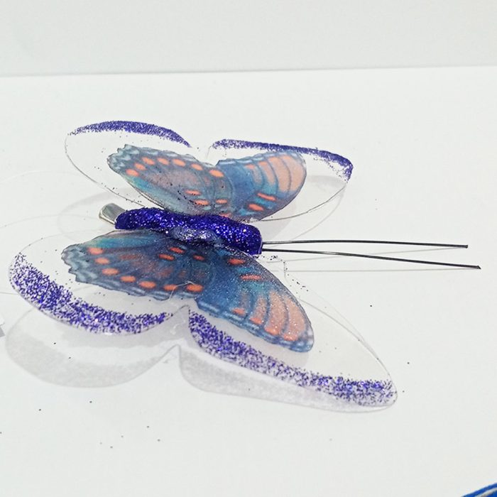 Mariposa purpura con pinza - Image 3