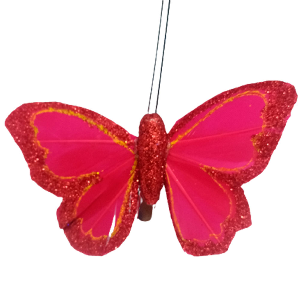 Mariposa roja con pinza - Galerías el Triunfo - 100307378302