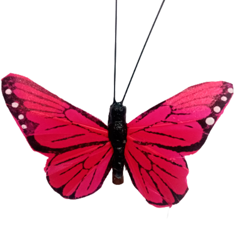 Mariposa roja con pinza - Galerías el Triunfo - 100307378308