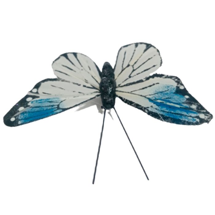 Mariposa azul con pinza - Image 4