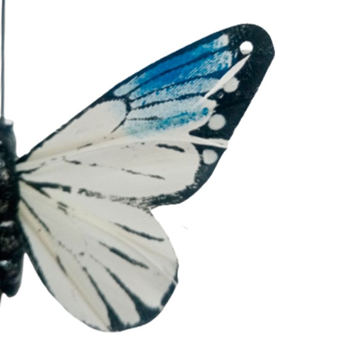 Mariposa azul con pinza - Image 5