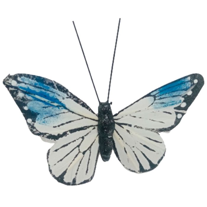 Mariposa azul con pinza - Galerías el Triunfo - 100307378311