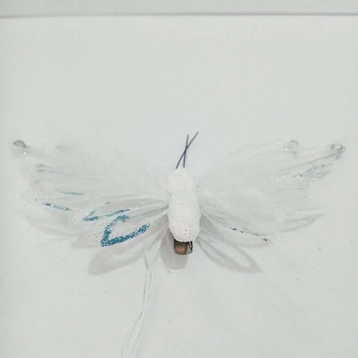 Mariposa blanca y azul - Image 2