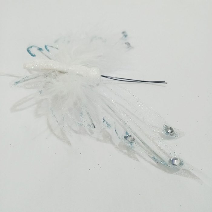 Mariposa blanca y azul - Image 3