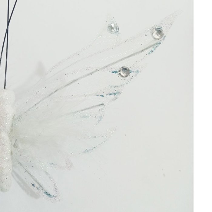 Mariposa blanca y azul - Image 5