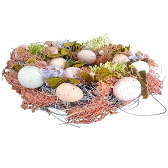 Corona de pascua rosa - Image 2