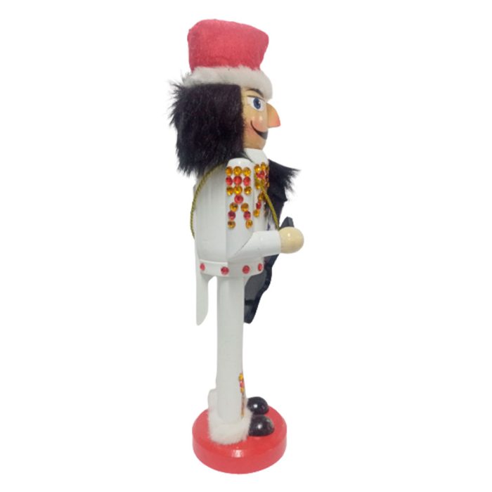 Juego de 3 cascanueces de madera con diferentes trajes e instrumentos de 38cm - Image 3