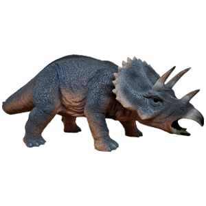 Dinosaurio triceraptops de resina - Galerías el Triunfo - 103071712061