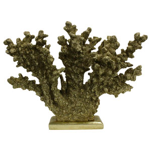 Coral de resina dorado - Galerías el Triunfo - 103072769014
