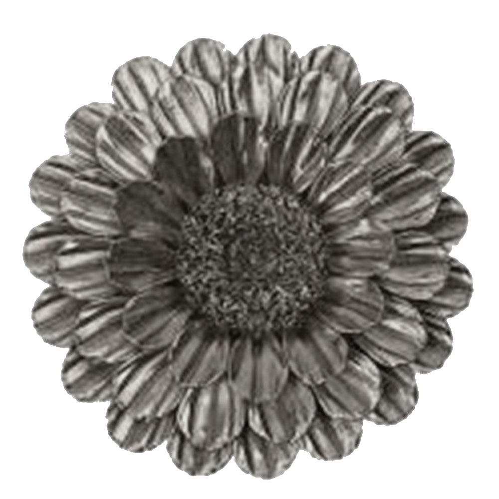 Flor de resina plateada - Galerías el Triunfo - 103072769048