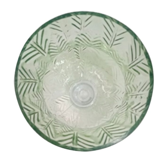 Florero de vidrio verde - Image 3