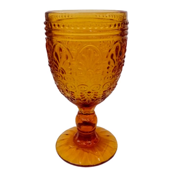 Copa de cristal ámbar - Galerías el Triunfo - 120072447053