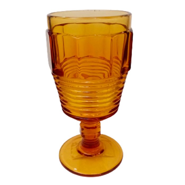 Copa de cristal ámbar - Galerías el Triunfo - 120072447062