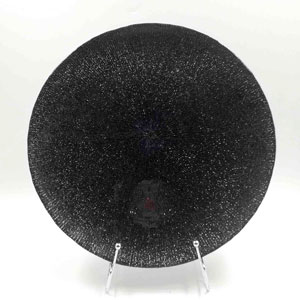 Plato de cristal negro - Galerías el Triunfo - 120072447082