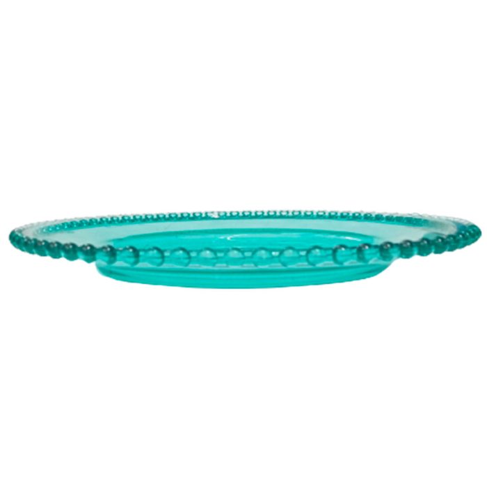 Plato de cristal transparente - Image 3