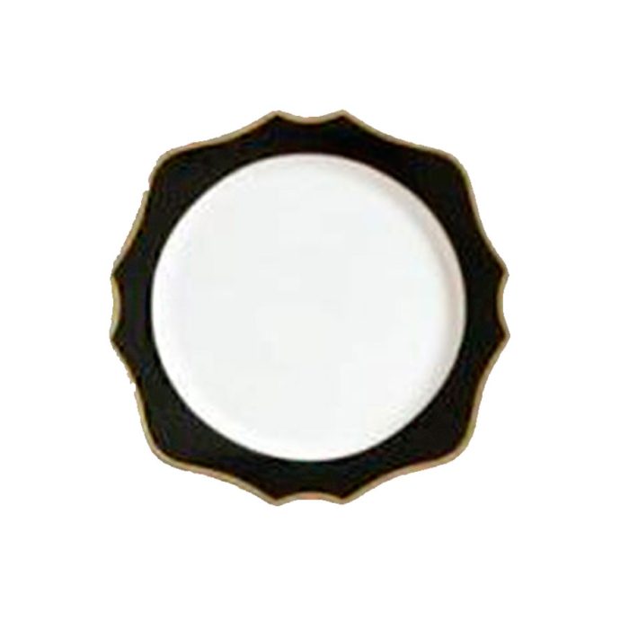 Plato de porcelana blanco - Galerías el Triunfo - 124072276058