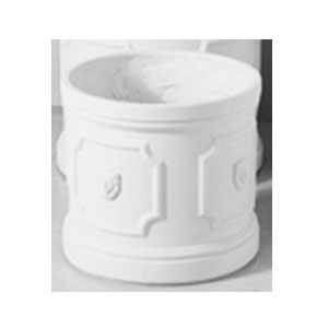 Maceta blanca diseño romano - Galerías el Triunfo - 140507507152