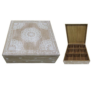 Caja de madera - Galerías el Triunfo - 153071594109