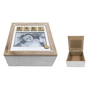 Caja de madera - Galerías el Triunfo - 153071594136