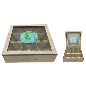 Caja de madera - Galerías el Triunfo - 153071594140