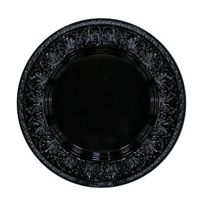 Plato de presentación negro - Galerías el Triunfo - 154071580430