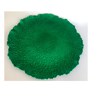 Plato de presentación verde - Galerías el Triunfo - 154071580481