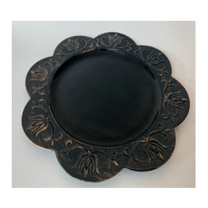 Plato de presentación negro - Galerías el Triunfo - 154071580488