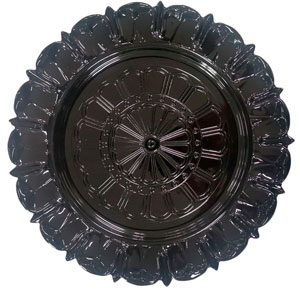 Plato de presentación negro - Galerías el Triunfo - 154071580526