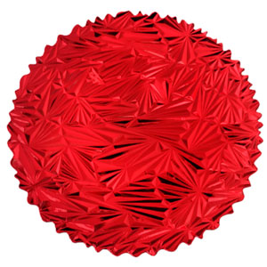 Plato de presentación rojo - Galerías el Triunfo - 154071580569