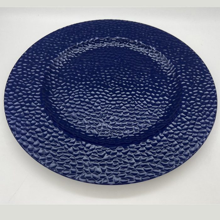 Plato de presentación azul - Galerías el Triunfo - 154071580616