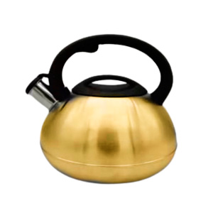Chifladora de metal dorada - Galerías el Triunfo - 156072512005