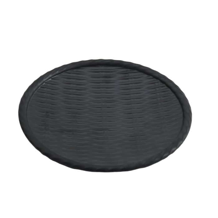 Plato de melamina negro - Image 2