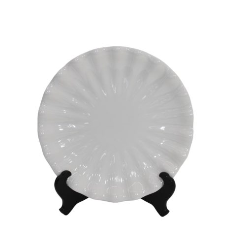 Plato de melamina blanca - Galerías el Triunfo - 156072583201