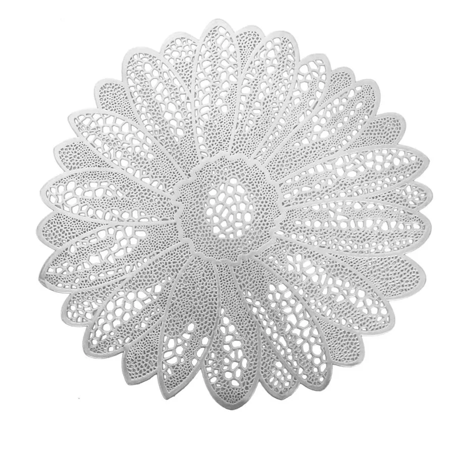 Mantel individual plateado diseño - Galerías el Triunfo - 156072692018