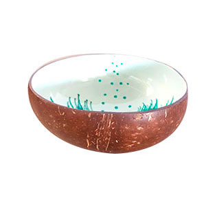 Bowl de coco lacado - Galerías el Triunfo - 156072787014
