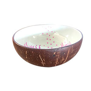 Bowl de coco lacado - Galerías el Triunfo - 156072787015