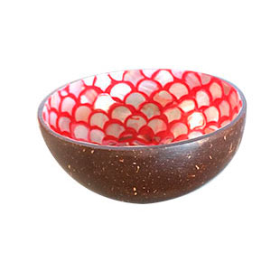 Bowl de coco lacado - Galerías el Triunfo - 156072787027
