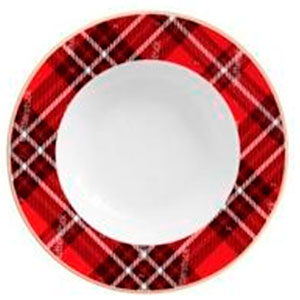 Plato de cerámica hondo - Galerías el Triunfo - 156072791025