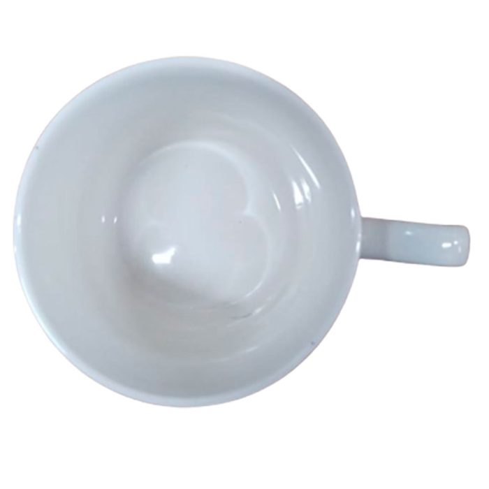 Taza de cerámica blanca - Image 3