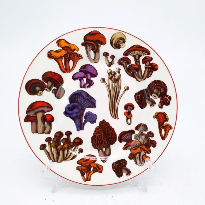 Plato de cerámica estampado - Galerías el Triunfo - 156072791112